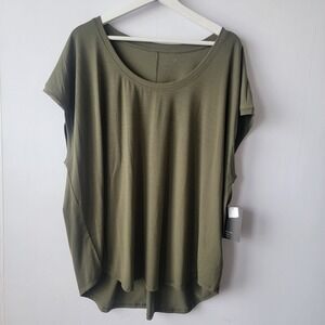Gap fit women's short sleeve size XXL Scoop Neck Athletic Workout